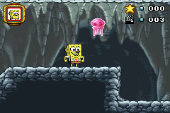 SpongeBob SquarePants: Lights Camera Pants screenshot 4 for GameBoy Advance